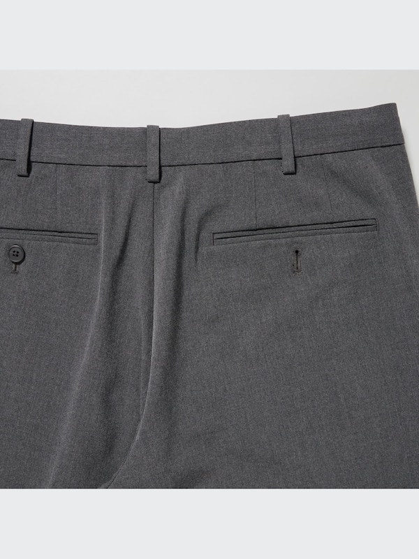 Smart Ankle Pants | 2-Way Stretch | Faux Wool | Tall
