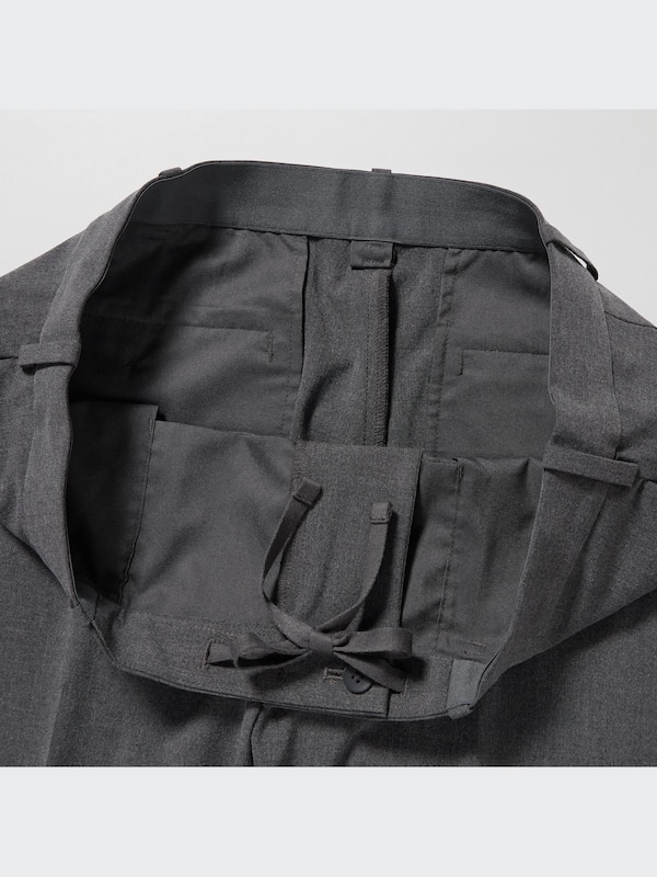 Smart Ankle Pants | 2-Way Stretch | Faux Wool | Tall