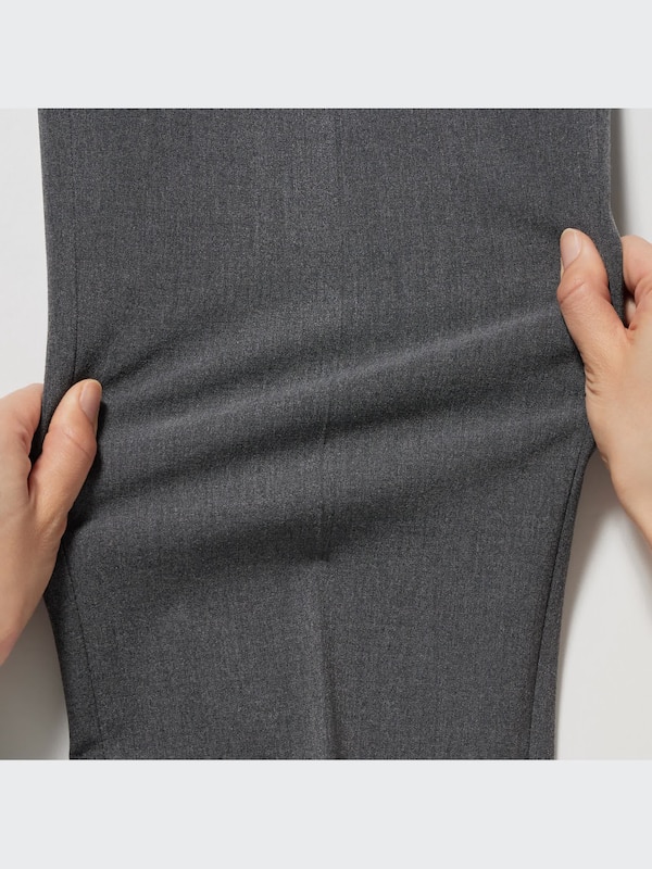 Smart Ankle Pants | 2-Way Stretch | Faux Wool | Tall