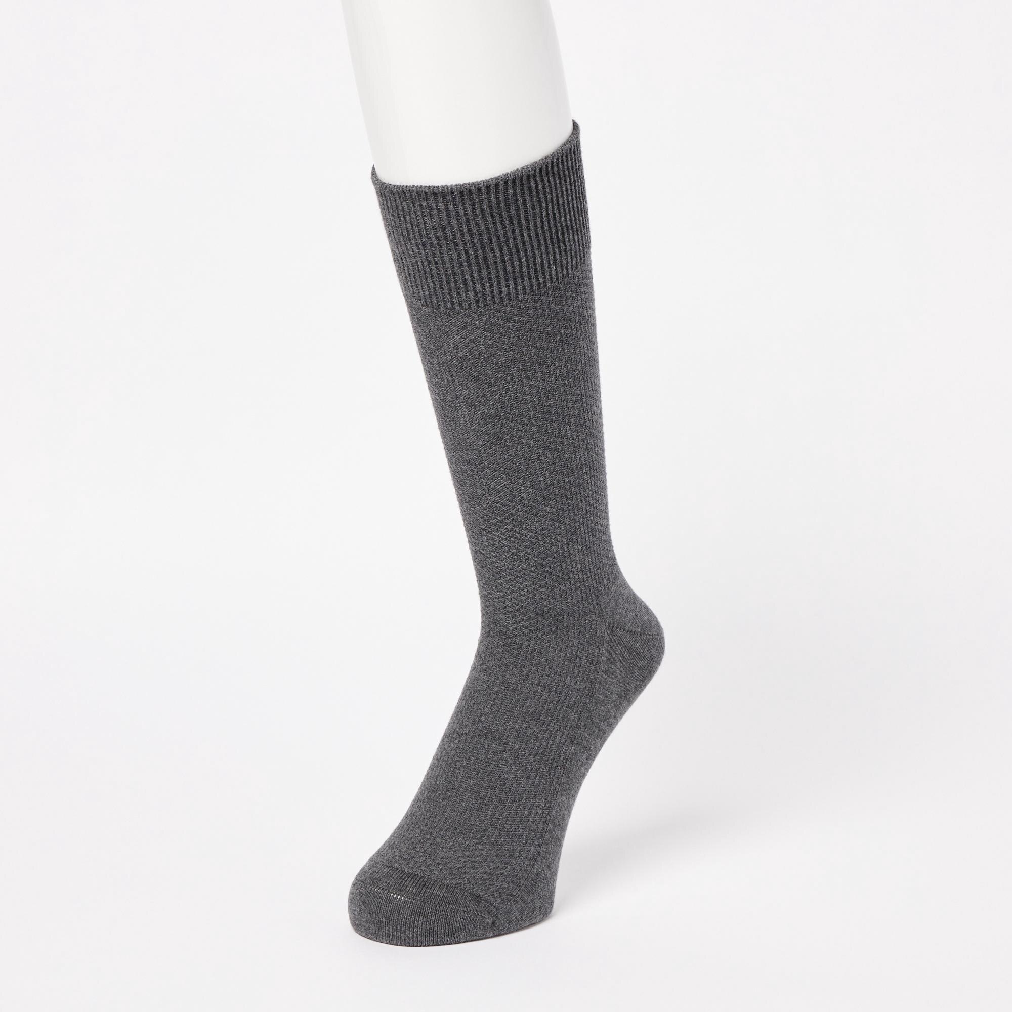Supima Cotton Piqué Socks UNIQLO UK