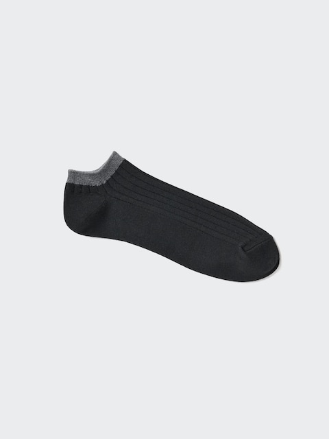 Мужские носки Uniqlo Ribbed Short Socks