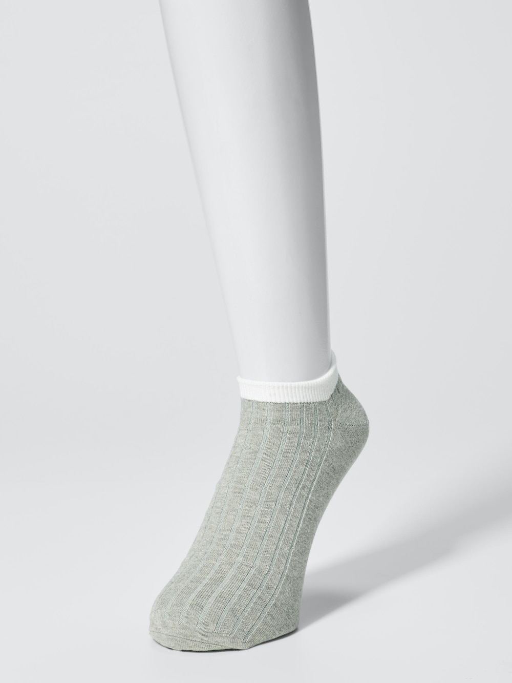 Мужские носки Uniqlo Ribbed Short Socks — фото 2