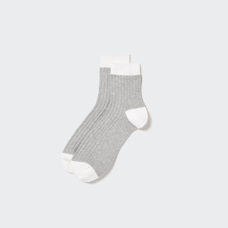 Ribbed Half Socks | UNIQLO US