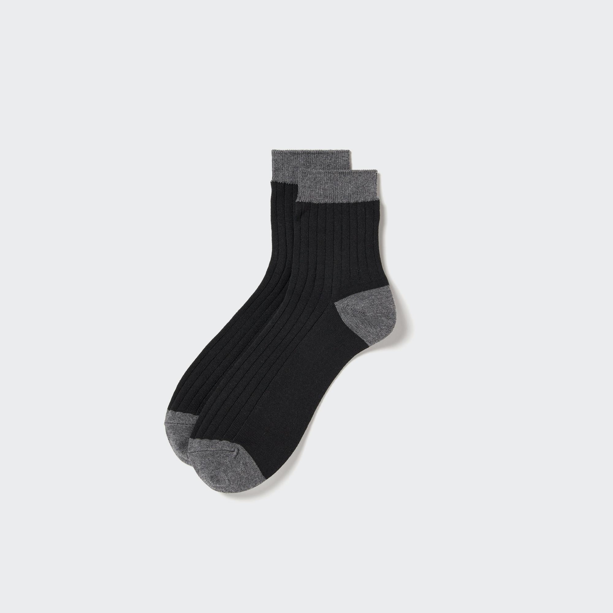 Ribbed Half Socks | UNIQLO US