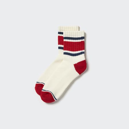 Patterned Half Socks