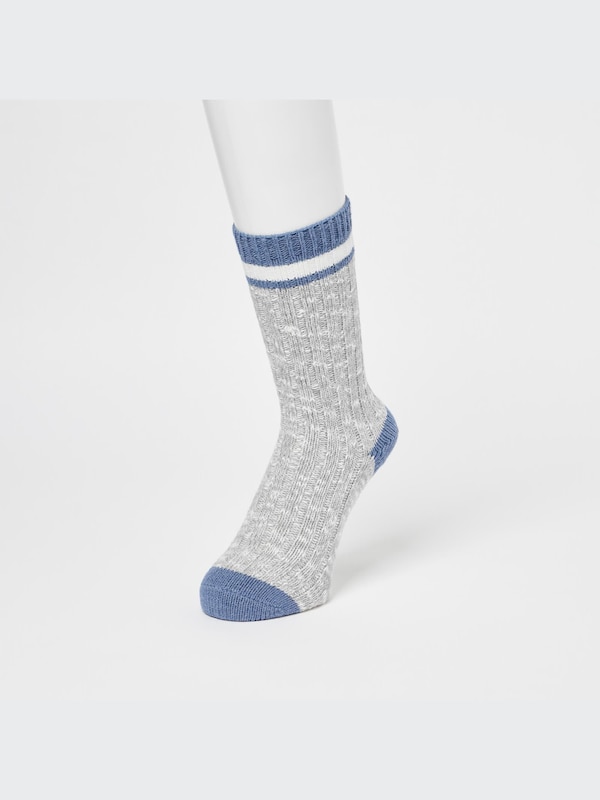HEATTECH Slub Ribbed Socks