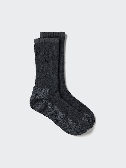Uniqlo HEATTECH Soft Pile Heather Socks