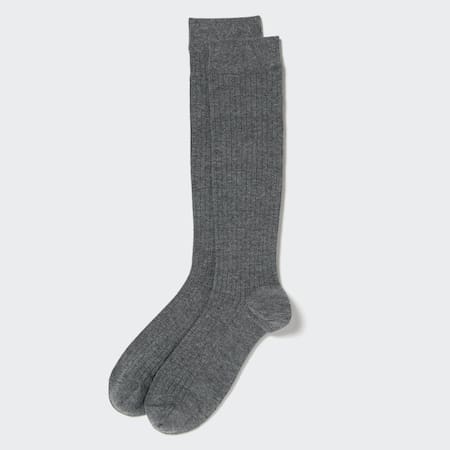 HEATTECH Ribbed Knee High Thermal Socks
