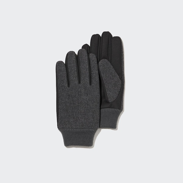 HEATTECH Lined Faux Wool Gloves | UNIQLO US