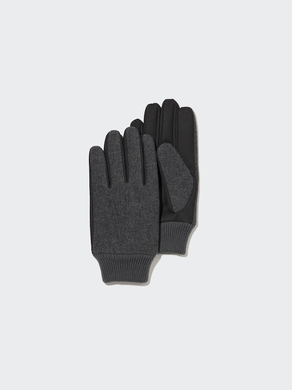 HEATTECH Lined Tweed Gloves