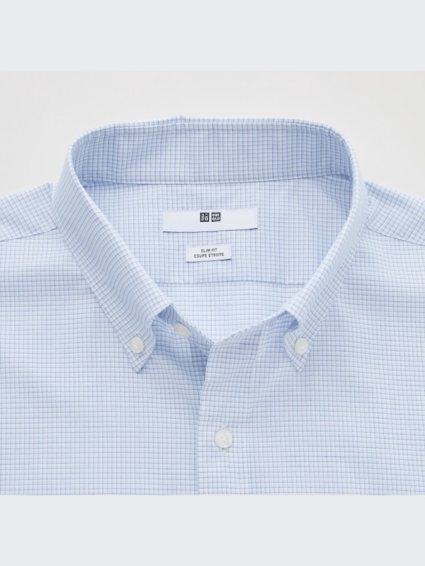 Easy Care Stretch Slim-Fit Shirt | Checked