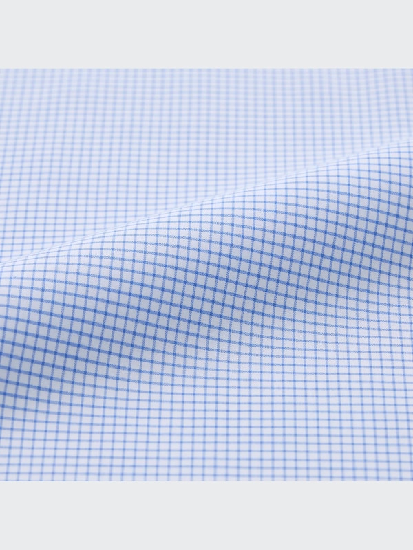 Fine cloth easy care checked SSF L/S shirt C SW N/P