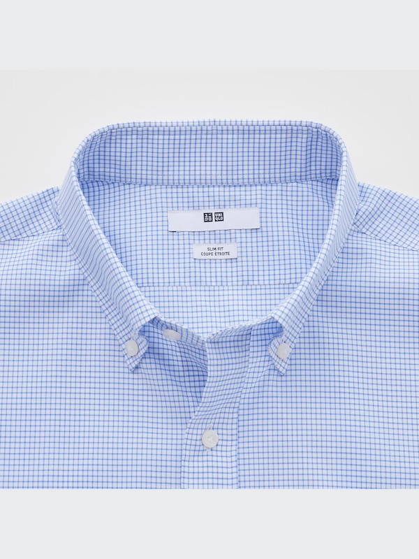 Easy Care Stretch Slim-Fit Shirt | Checked