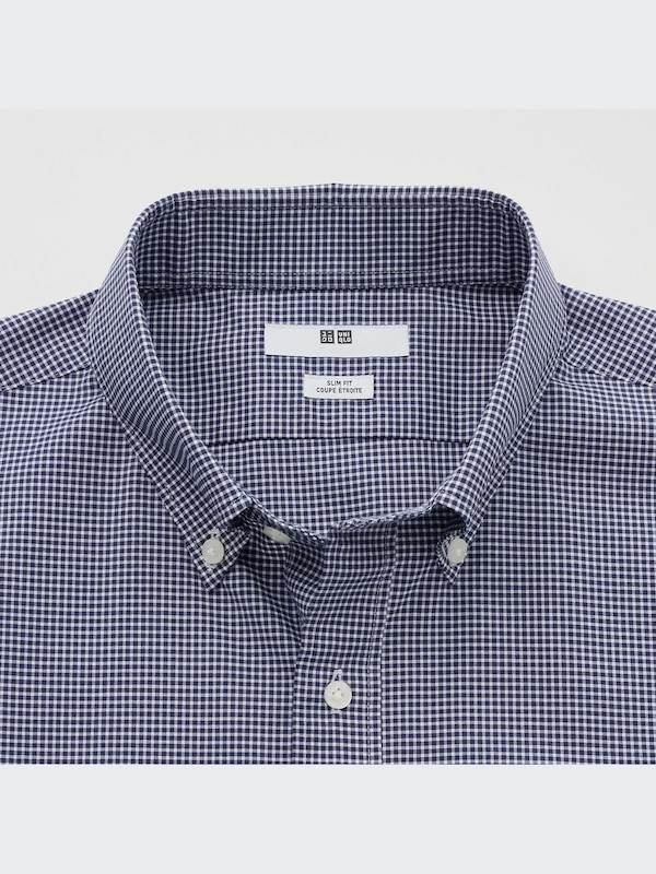 Easy Care Stretch Slim-Fit Shirt | Checked
