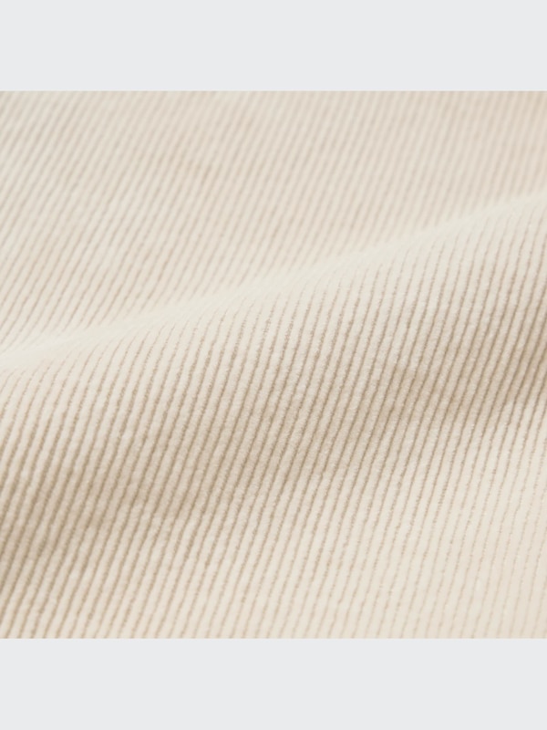 Corduroy Pleated Wide Leg Trousers