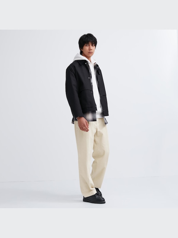 Corduroy Pleated Wide Leg Trousers