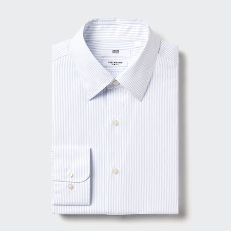 Extra Fine Cotton Broadcloth Regular Fit Shirt (Button-Down Collar)