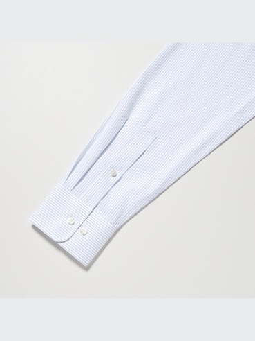 Super Non Iron Striped Slim Fit Long Sleeve Shirt (Regular Collar)