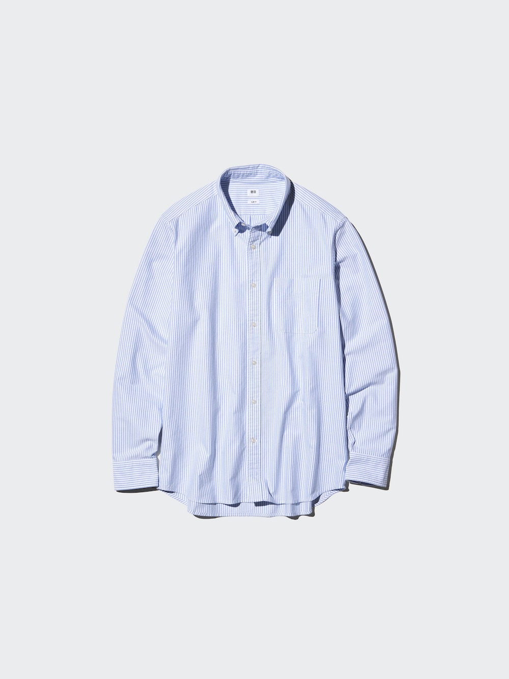Uniqlo Oxford Slim Shirt | Striped — фото 4