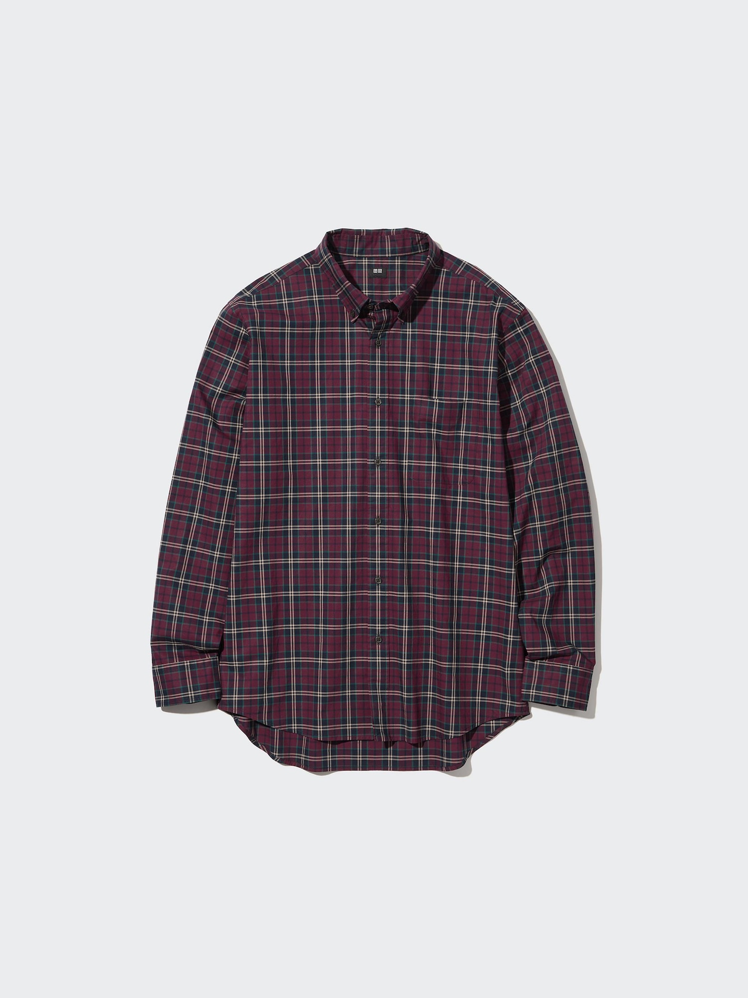 Broadcloth Shirt | Checked | UNIQLO US