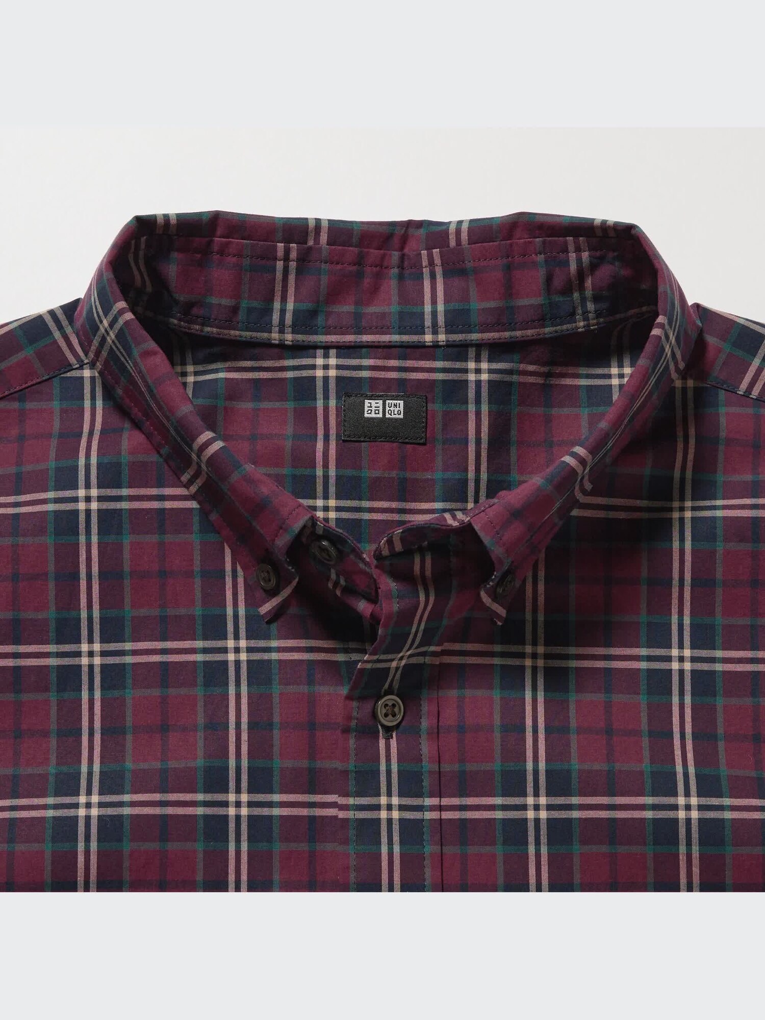 Broadcloth Shirt | Checked | UNIQLO US