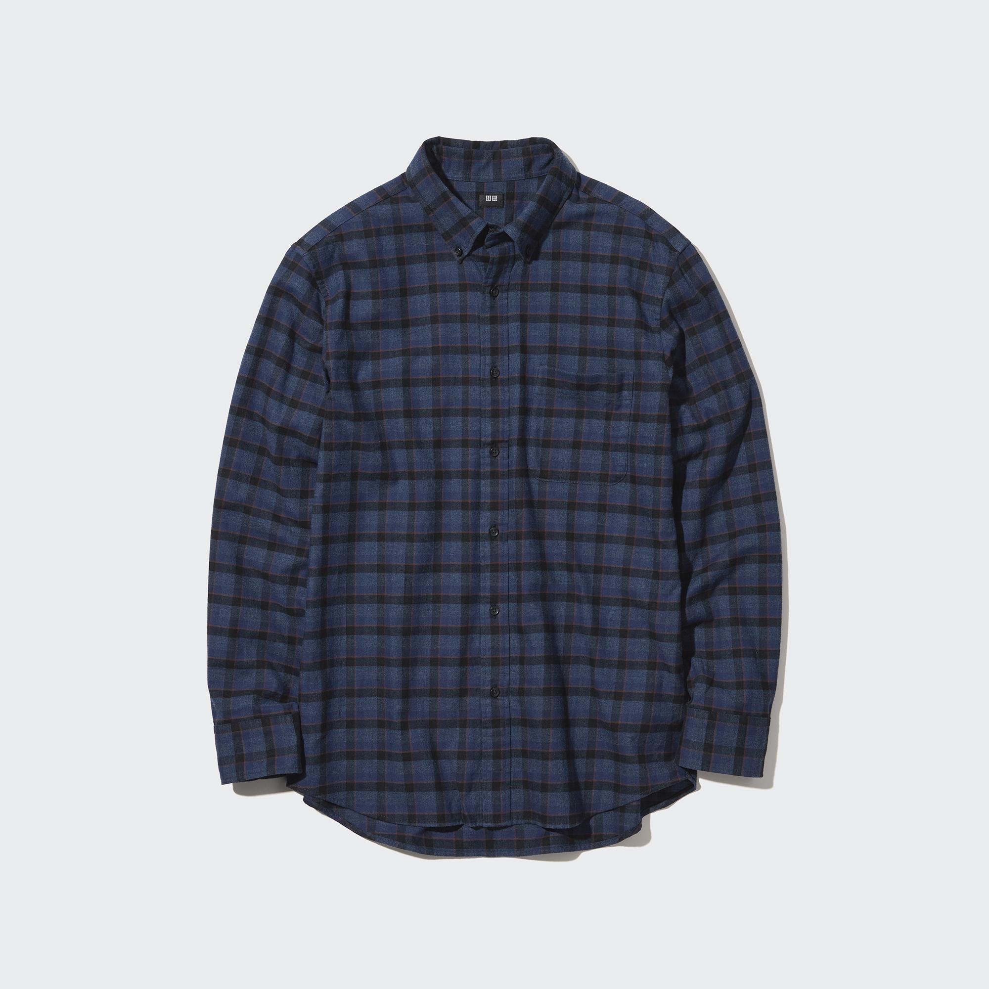 FLANNEL CHECKED LONG SLEEVE SHIRT