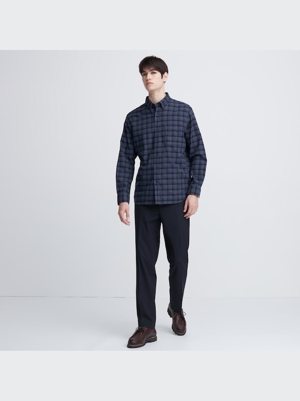 FLANNEL CHECKED LONG SLEEVE SHIRT