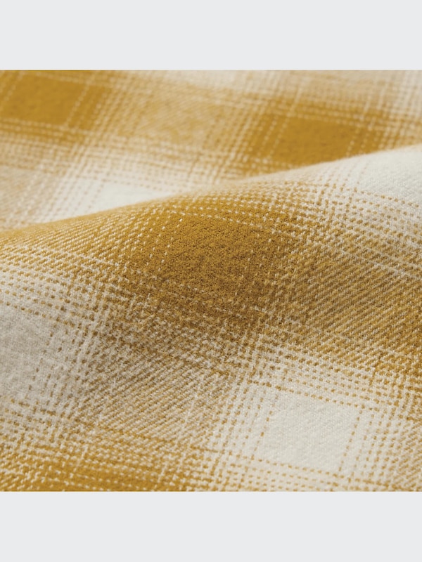 Flannel Checked Long Sleeve Shirt