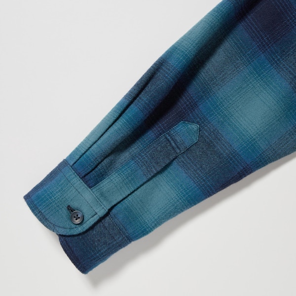 UNIQUE POCKET CHECKED FLANNEL SHIRT A
GED / YEL×BLU