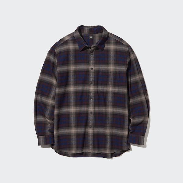 Flannel Checked Shirt | UNIQLO US