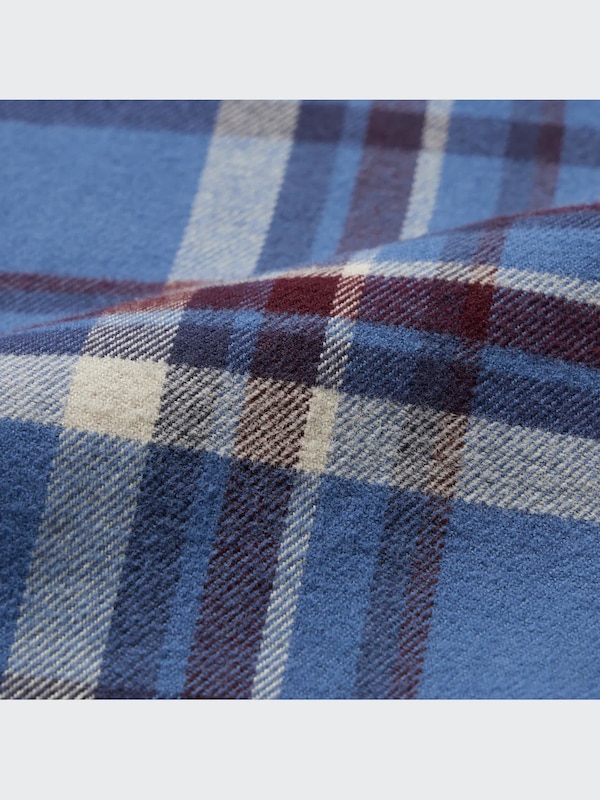 Flannel Checked Long Sleeve Shirt