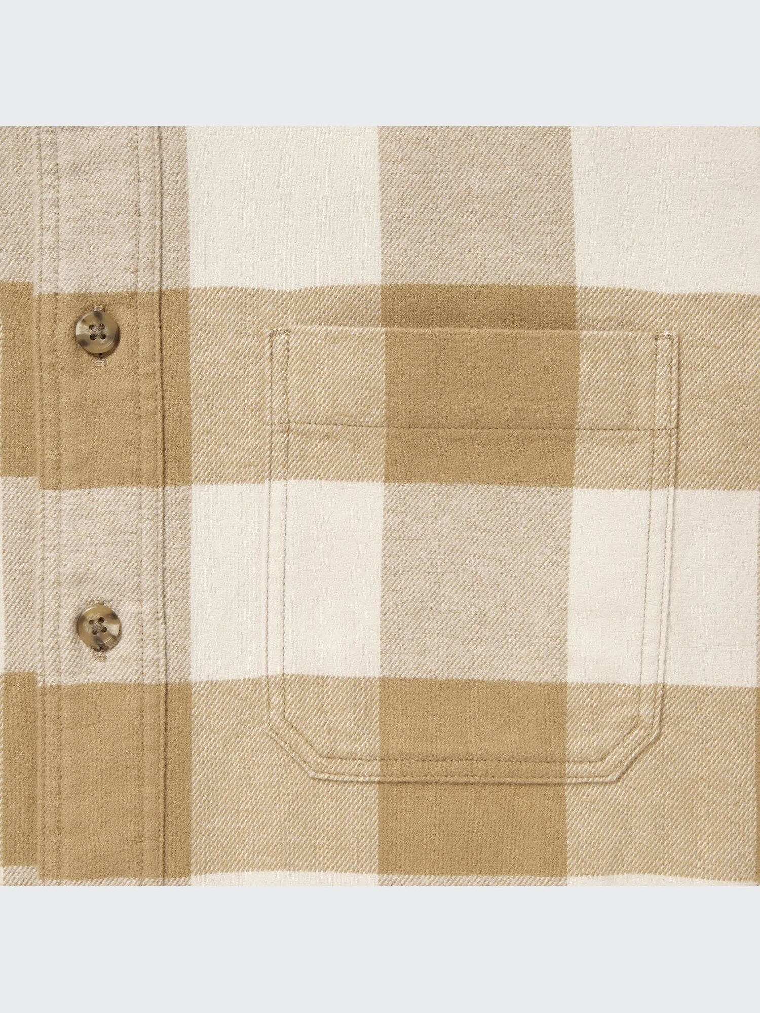 シャツ HUECLOSET Hue thin check Shirt FINAL SALE / NO RETURN, NO EXCHANGE Halsey 3/4 Sleeve Luxe