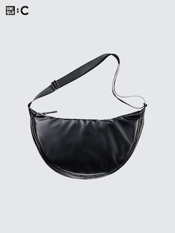 Faux Leather Round Shoulder Bag | UNIQLO US