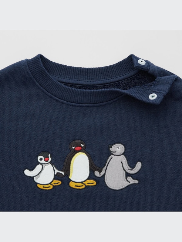 Clay Animation Graphic Sweatshirt (Pingu)