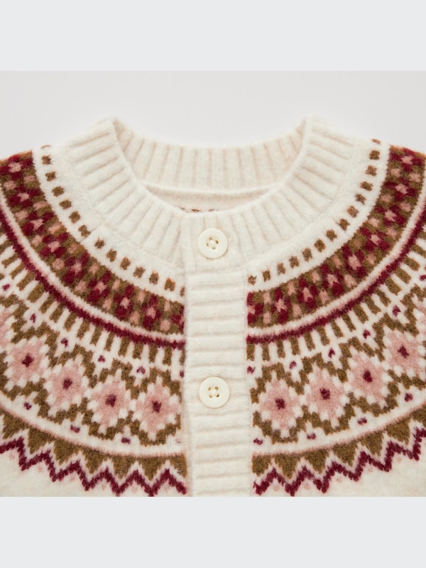 Souffle Yarn Fair Isle Cardigan