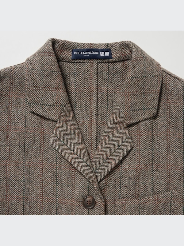 Tweed Checked Coverall