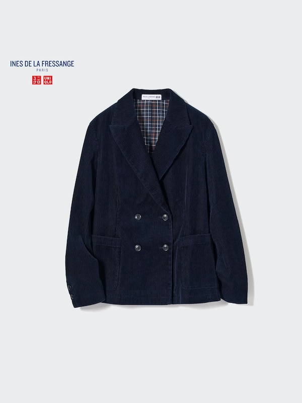 Corduroy Double-Breasted Jacket