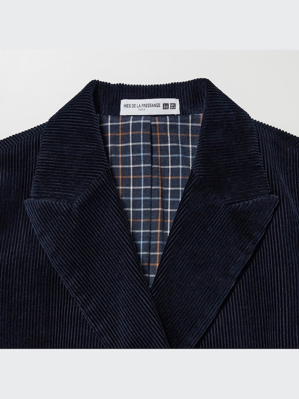 Corduroy Double-Breasted Jacket