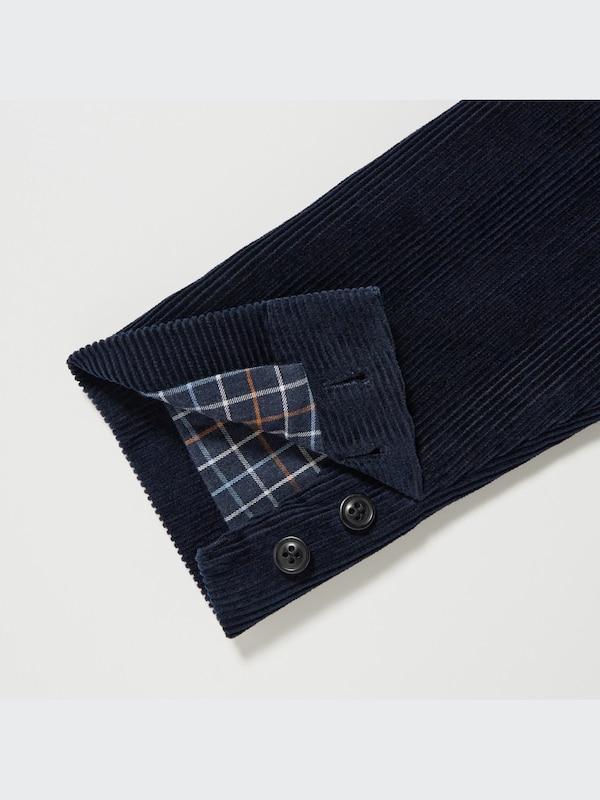 Corduroy Double-Breasted Jacket