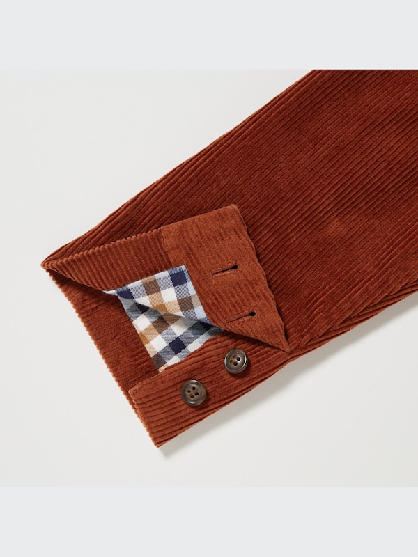Corduroy Double-Breasted Jacket