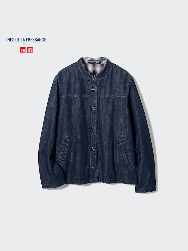 Denim Padded Shirt Jacket