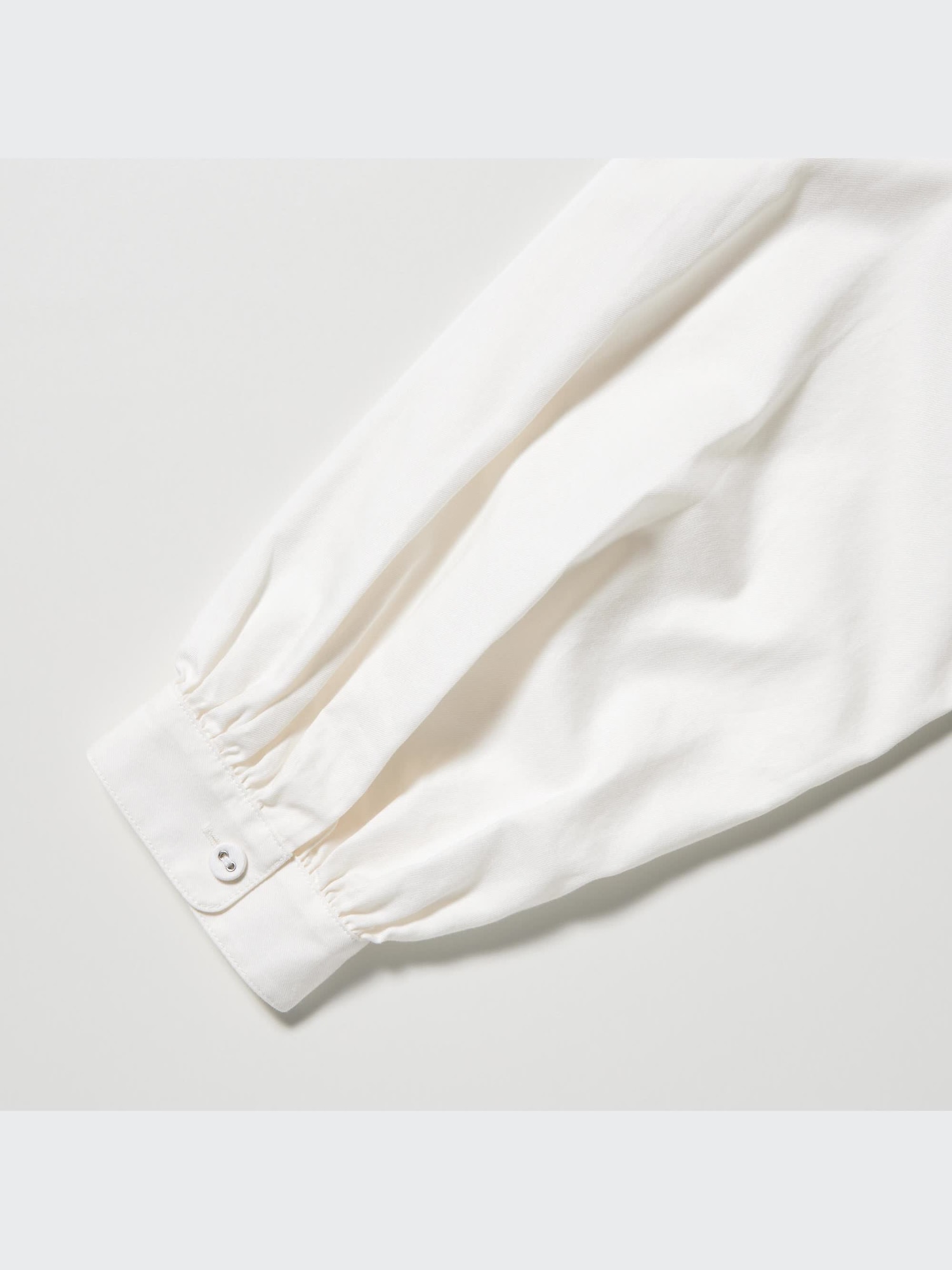 Volume Long Sleeve Blouse | UNIQLO US