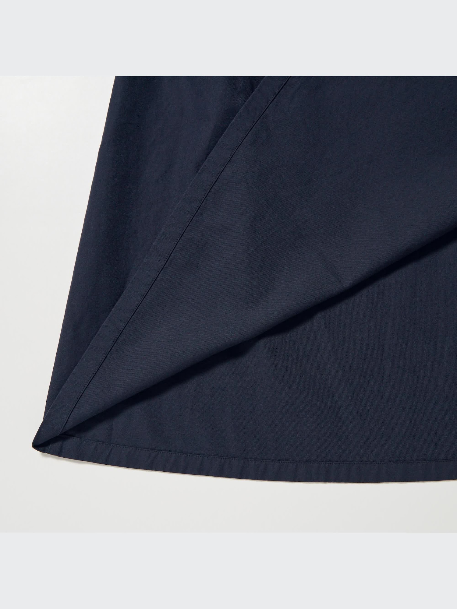 Cotton Twill Volume Sleeve Long Dress | UNIQLO US