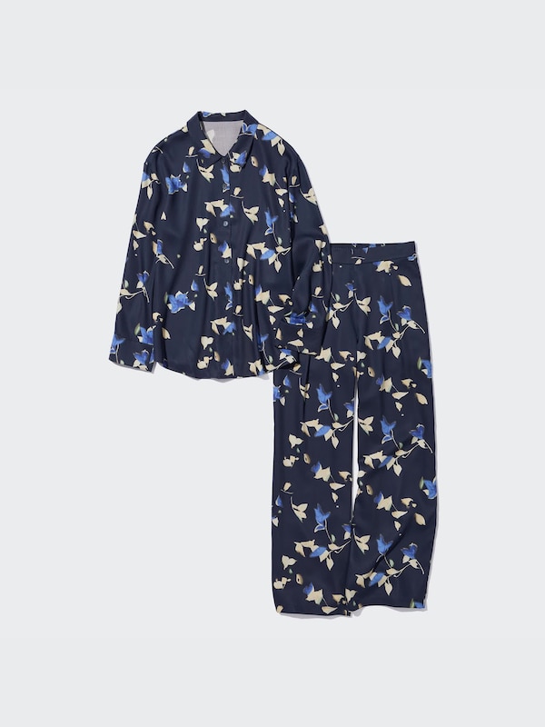 SATIN PAJAMAS (LONG SLEEVE)