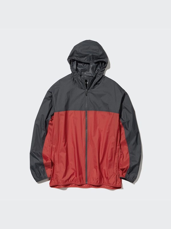 Pocketable UV Protection 3D Cut Parka (Color Block)