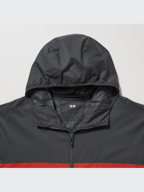 Pocketable UV Protection 3D Cut Parka (Color Block)