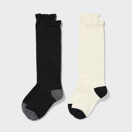 Girls HEATTECH High Thermal Socks (Two Pairs)
