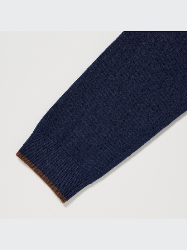 Cashmere Crew Neck Long-Sleeve Sweater
