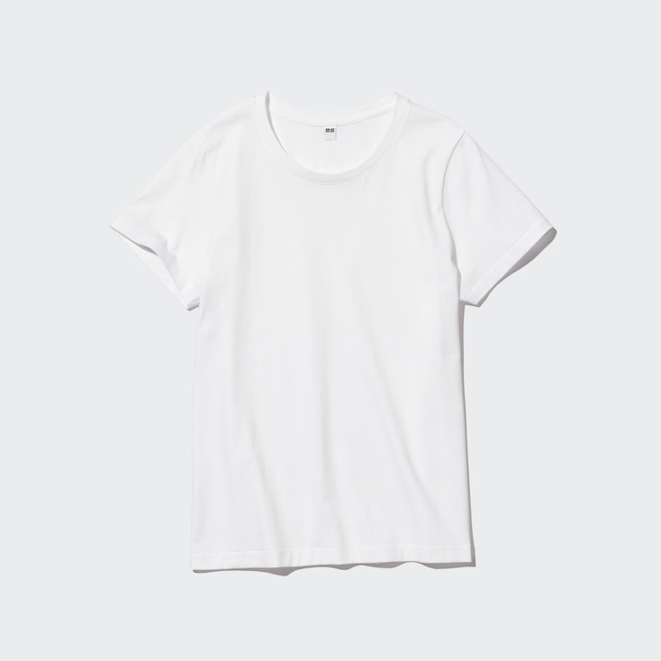 UNIQLO Ultra Stretch AIRism Cropped T-Shirt