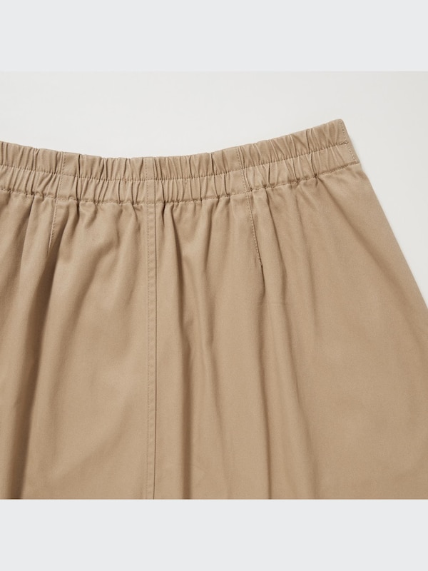 Cotton Midi Skirt
